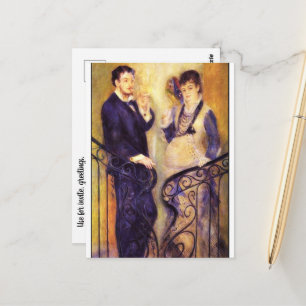 Renoir The Expectant Couple Postcard