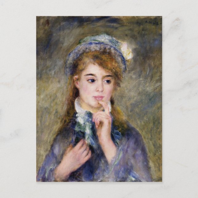 Renoir - The Ingenue Postcard (Front)