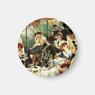 Renoir - The Luncheon of the Boating Party-1881 Magnet