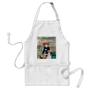 Renoir - The Two Sisters On The Terrace - 1881 Standard Apron