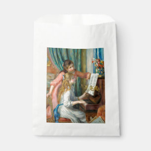 Renoir Two Girls at the Piano Print Music Fine Art Favour Bags