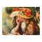 Renoir Two Girls Reading in the Garden Poster