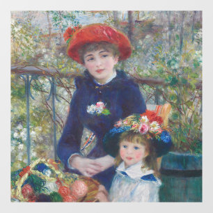 Renoir Two Sisters Terrace French Impressionism