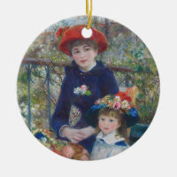 Renoir Two Sisters Terrace French Impressionism 
