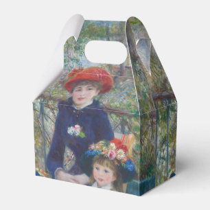 Renoir Two Sisters Terrace French Impressionism Favour Box