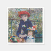 Renoir Two Sisters Terrace French Impressionism