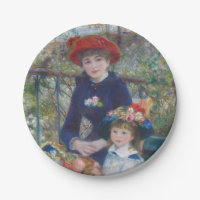 Renoir Two Sisters Terrace French Impressionism 