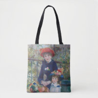 Renoir Two Sisters Terrace French Impressionism 