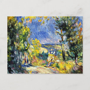 Renoir - View Close to Antibes Postcard