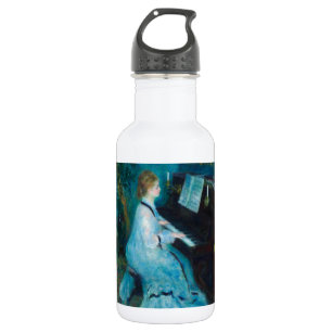 Renoir Woman at the Piano Vintage Impressionist  532 Ml Water Bottle