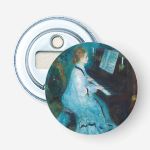 Renoir Woman at the Piano Vintage Impressionist  Bottle Opener