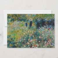 Renoir - Woman with a Parasol in a Garden