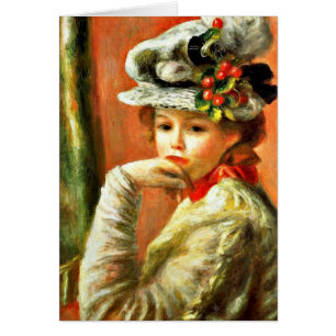 Renoir - Young Girl in a White Hat