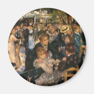Renoir's Bal du de la Galette (1876) Magnet