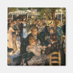 Renoir's Bal du de la Galette (1876) Magnet