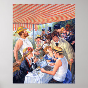 Renoir's Luncheon 2.0 Poster