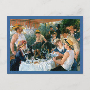 Renoir's Luncheon of the Boating Party (1881) Invitation Postcard