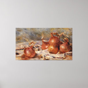 Renoir's Still Life with Onions (1881) Canvas Print