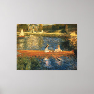 Renoir's The Seine at Asnières (The Skiff) ca 187 Canvas Print
