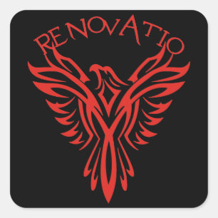 Renovatio: Phoenix Square Sticker