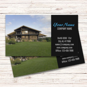 Renovation Carpentry Construction landscaping Business Card