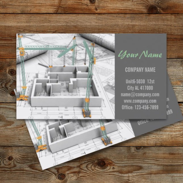 Renovation Handyman Construction architect Business Card (Renovation Handyman Construction architect Business Card)