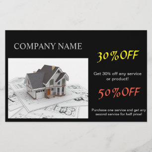 Renovation Handyman Construction architect Flyer