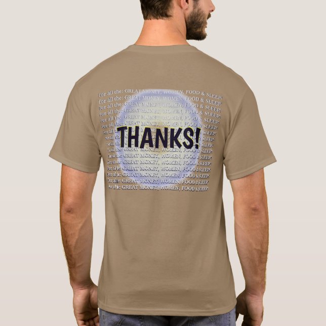 Rentafriend.com moosebme Blue Eye T-Shirt (Back)
