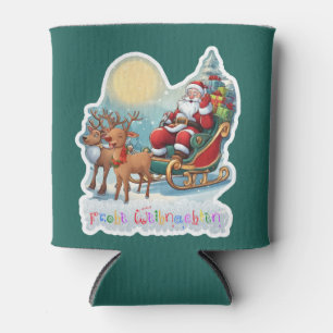 Rentierschlitten mit Rudi -  Can Cooler