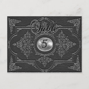 Renvoisié Shade Victorian Table Number Card
