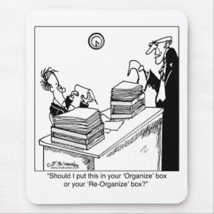 Reorganise Box Mouse Pad
