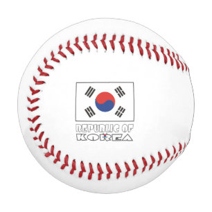 Rep. of Korea S South Korean Flag Personalised Nam Baseball