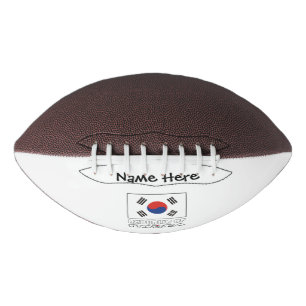 Rep. of Korea S South Korean Flag Personalised Nam Football