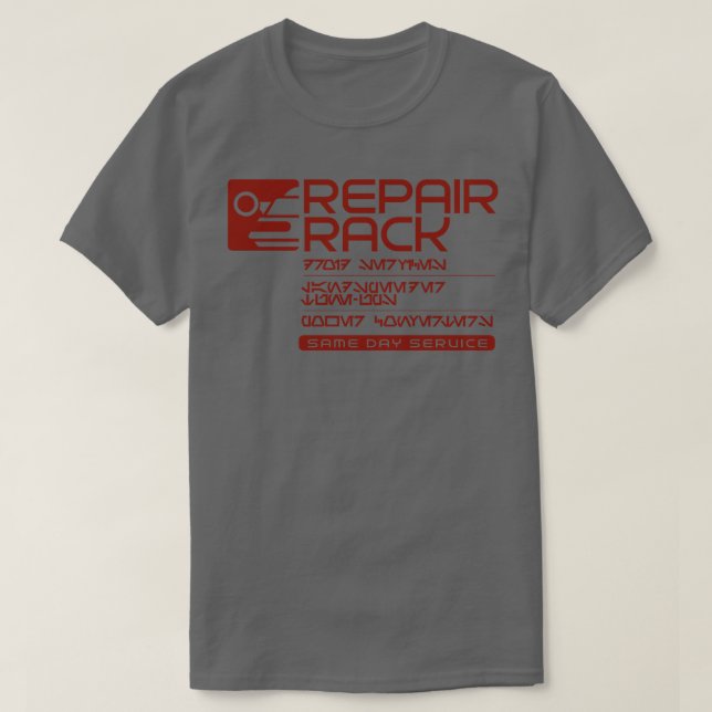 Repair Rack T-Shirt (Design Front)