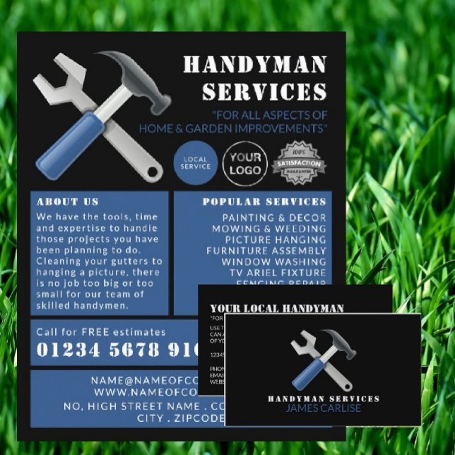 Repair Tools, Handyman Advertising Flyer (Creator Uploaded)