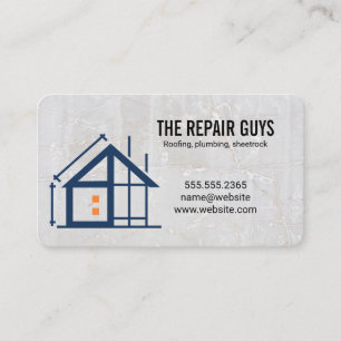 Repairman   Home Renovations   Contractor Business Card