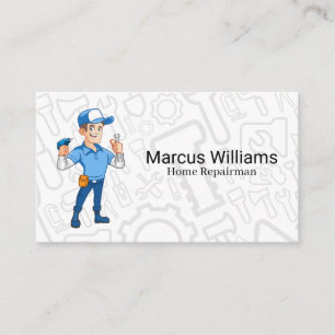 Repairman   Home Renovations   Property Manager Business Card