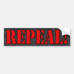 REPEAL! Bumpersticker Bumper Sticker