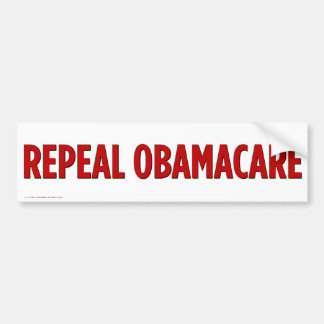 Repeal Obamacare Bumper Sticker