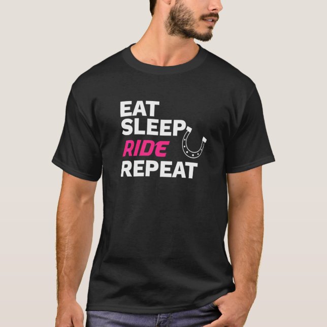 Repeat Horse Rider T-Shirt (Front)