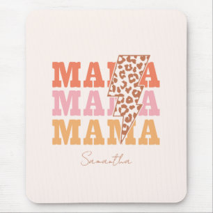 Repeated Mama Mouse Pad