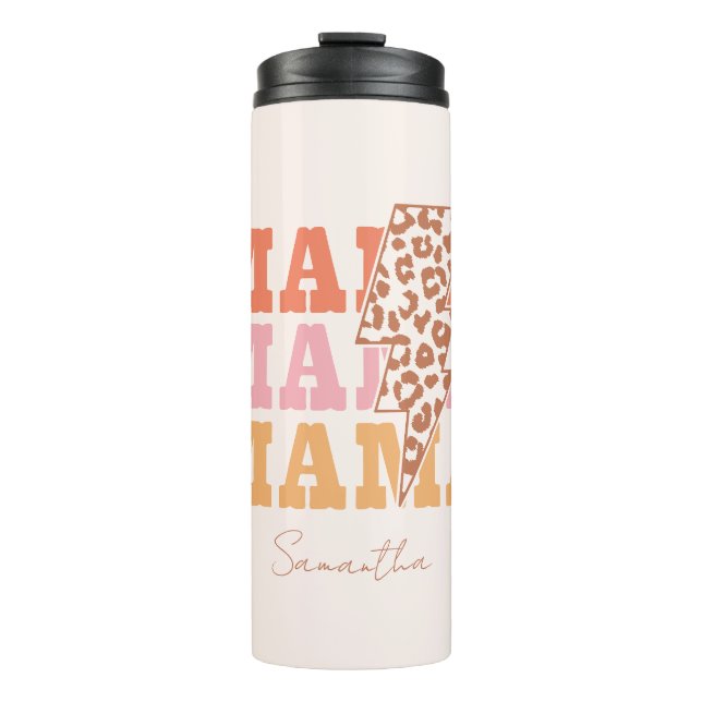 Repeated Mama Thermal Tumbler (Front)