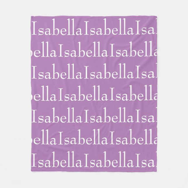 Repeated Name blanket (Front)