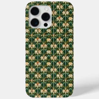 Repeating Botanical Patterns iPhone 15 Pro Max Case