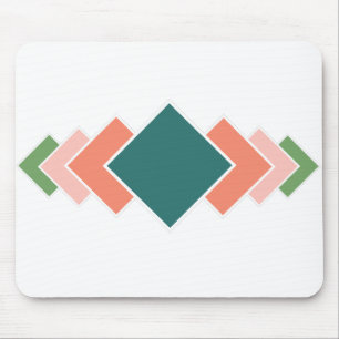 Repeating Diamonds Mouse Pad
