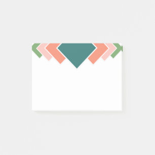 Repeating Diamonds Post-it Notes