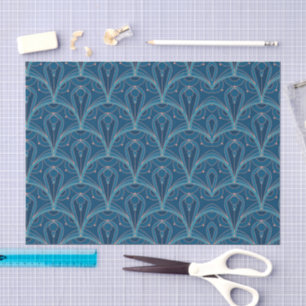 Repeating geometric Art Deco pattern Tissue Paper