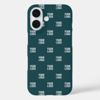 Repeating Image, Design or Logo | Dark Blue Green