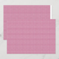 Repeating pattern of small, wavy, reddish-pink lin