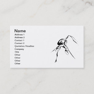 Repelling 2 business card